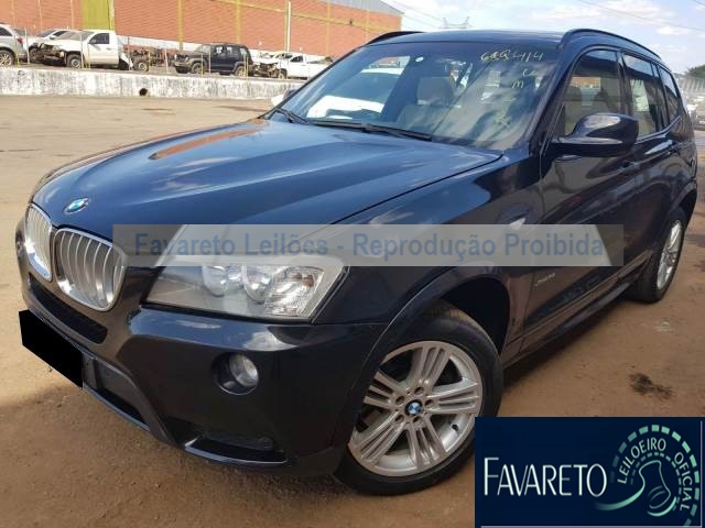 BMW X3 XDRIVE 35I 3.0 I6 TWIN TURBO GASOLINA 2011